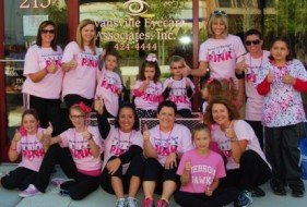 2012 Race for the Cure at Evansville Eyecare Associates