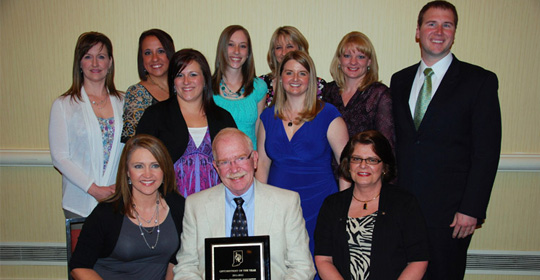 Dr. Roger Haywood is the 2012 IOA Optometrist of the Year!