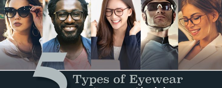 Five Types of Eyewear Everyone Needs!